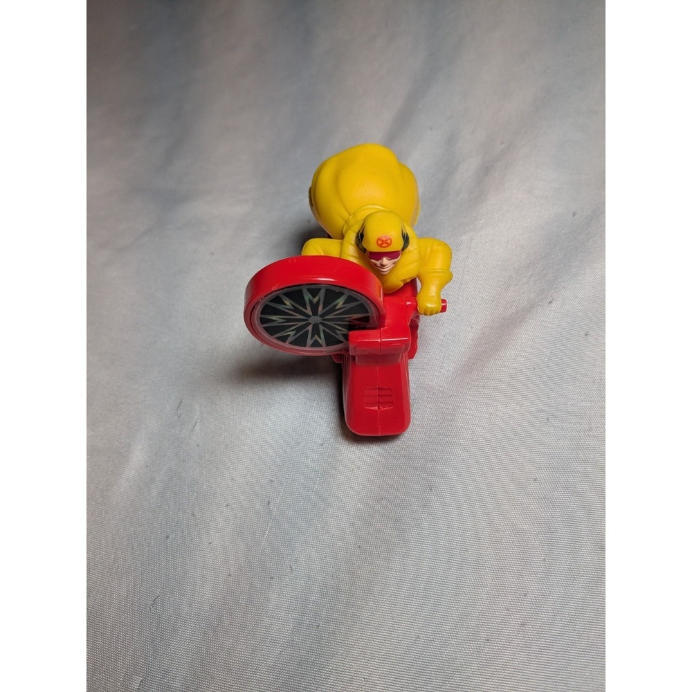 Vintage 1996 Marvel Jubilee Riding Motorcycle Kids Meal Toy